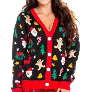 Tipsy Elves Cookie Christmas Cardigan​